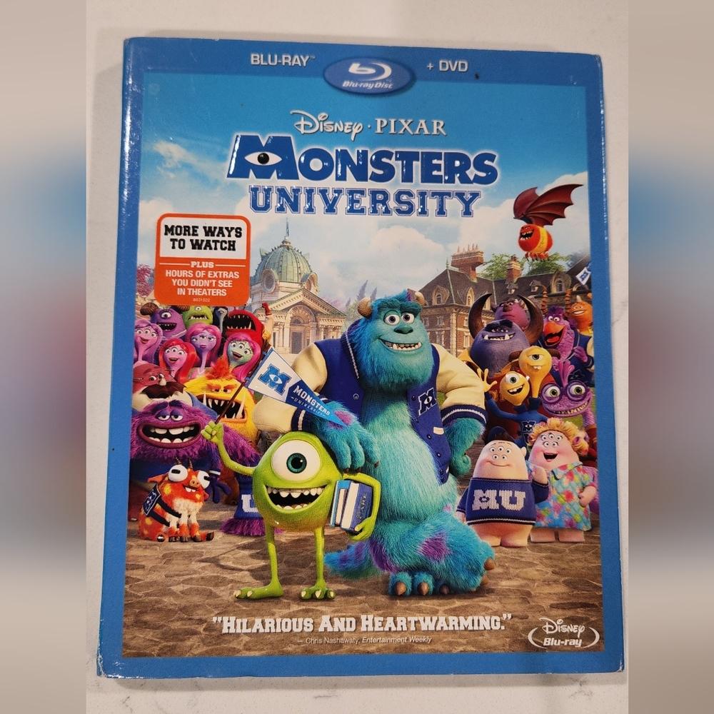 Disney's Monsters University Blu-Ray